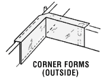 Corner forms - illustration