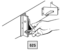 Lock clamp (#625) - illustration