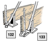 Round stake pullers - illustration